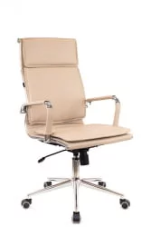 Кресло руководителя Nerey T экокожа Бежевый