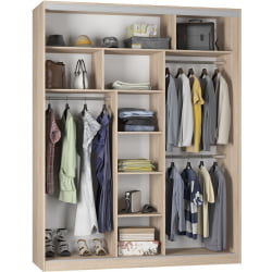 Шкаф-купе B-230х180х60-3(ЯШТ-D10D10D10)