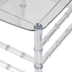 Стул CHAVARI (mod. 101) пластик, 40.5 х 49 х 88.5 см, Transparent (Прозрачный)