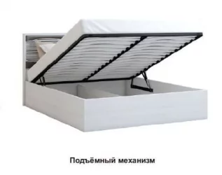 Кровать с подъемным механизмом Селеста Кр92 Ясень Анкор светлый