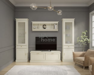 Тумба под ТВ, Сиена (1454*516*498) Береза бежевая, 31805 / TВ,