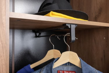 Двустворчатый гардеробный шкаф Гранд 13.226