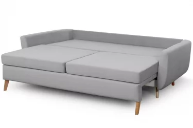 Диван-кровать Калгари-2 Стандарт Мора серый/Джейми серый