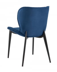 Стул Гамми велюр Синий