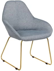 Стул Kent (С) Грей/Линк Золото