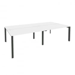 Рабочая станция на П-образном м/к ONIX O.MP-D.RS-4.3.7 Белый Бриллиант/Антрацит