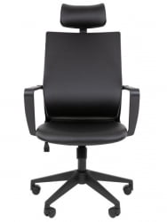 Кресло руководителя Chairman 545 экокожа Черный