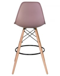 Стул барный DOBRIN DSW BAR (ножки светлый бук, цвет сиреневый (P-04)) 2 шт