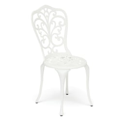Зона отдыха Secret De Maison Romance (стол +2 стула) алюминиевый сплав, D60/H67, 53х41х89см, butter white