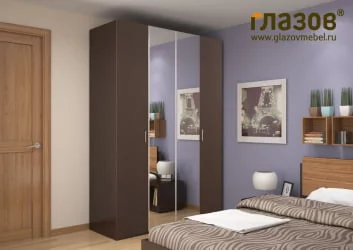 Шкаф для одежды и белья 555 Венге