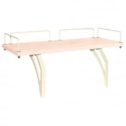 Полка задняя к столу Polka_z 1/750 (Polka_z 7/750) Клен Бежевый