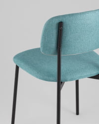 Стул Майло рогожка мятный