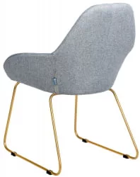 Стул Kent (С) Грей/Линк Золото