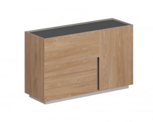 Шкаф левый Oliver OL-060-20-14.GN.GN.GN.L Гикори натуральный