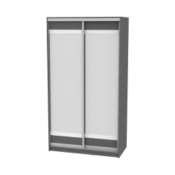 Шкаф-купе B-230х120х60-3(Графит-D10D10)