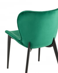 Стул Гамми велюр Зеленый