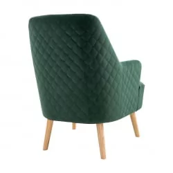 Кресло Хантер велюр Зеленый