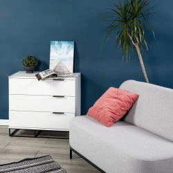 Комод 3 ящика CITY 40095580h Белый