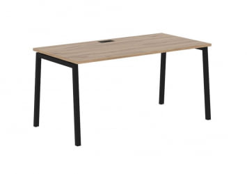 Стол письменный EDIS ELST 1580 Дуб Денвер светлый Черный