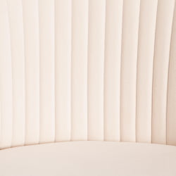 Кресло MELODY флок , молочный, 4