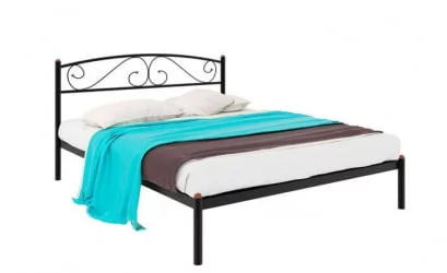 Кровать Вероника 1200х1900 Синяя