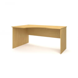 Стол компьютерный угловой Р.СКУ-14 (левый) Крафт белый