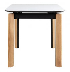 Стол раскладной Combi Glass 140-180 Automatic Natur/Light matte glass