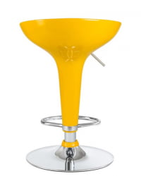 Стул барный DOBRIN BOMBA (желтый) 2 шт