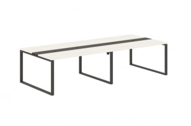 Переговорный стол ЕДИС ЕКCТ 3114 Ясень Траун Мокко Мокко / EDIS EQCT