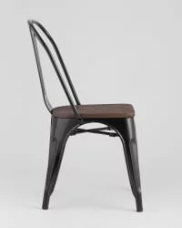 Стул Tolix Wood 850 Черный