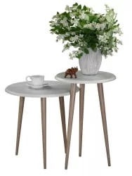 Стол журнальный BeautyStyle 2 Дуб дымчатый/шимо