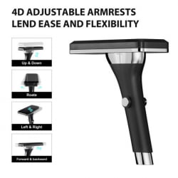 Компьютерное кресло (для геймеров) Eureka TYPHON Call of Duty