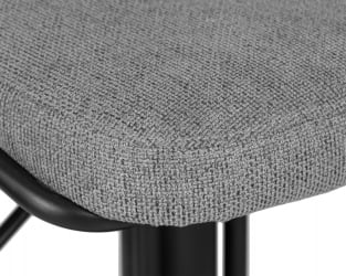 Стул барный DOBRIN OLIVER (серая ткань (FLY1347-17))