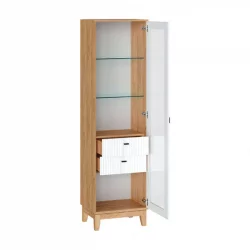 Сервант Бари ЛД 698.050.000 Дуб Золотой Белый