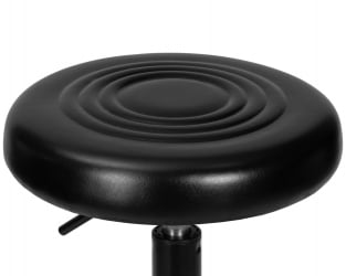 Кресло на колёсиках DOBRIN BILLY BLACK (черный)