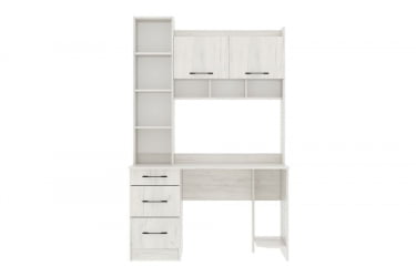 Компьютерный стол ПКС-5 ЛДСП дуб крафт белый