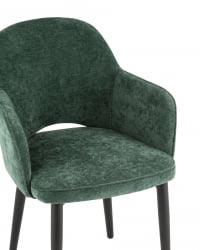 Стул Венера шенилл Зеленый