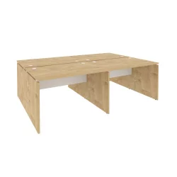 Рабочая станция ОНИКС О.Д.РС-4.2.8 Тиквуд Светлый/Белый / ONIX O.D.RS-4.2.8