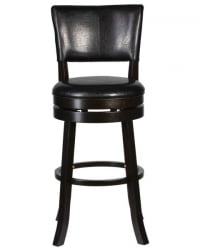 Вращающийся полубарный стул DOBRIN JOHN COUNTER (капучино, черный) 2 шт