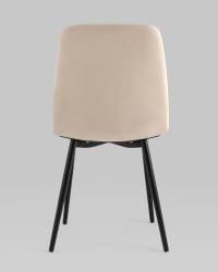 Стул Oliver велюр Бежевый