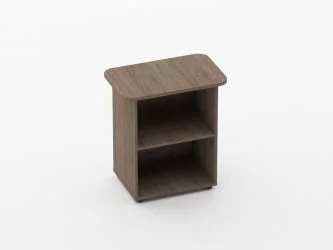 Тумба приставная к столу Глассй 3.18.10 Дуб Верцаска / Glassy