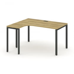 Стол эргономичный левый CONCEPT CN.SA-001(L) Дуб Винченцо Антрацит