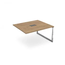 Стол системы БЭНЧ, переговорный, конечный GLOSS LINE НСПК-О.926 Teakwood