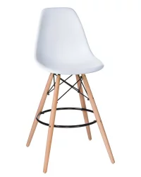 Барный стул DOBRIN DSW BAR Белый W-02