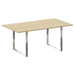 Стол переговорный МЕТАЛ СЙСТЕМ ДИРЕCТ БО.ПРГ-180 Акация Лорка / METAL SYSTEM DIRECT