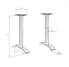 Подстолье DOBRIN SALLY WIDE