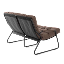 Коричневый диван Ergo/Эрго рогожка, коричневый, 3М7-147