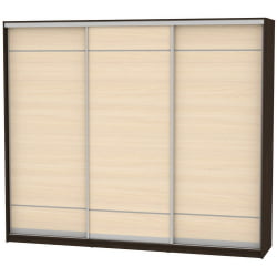 Шкаф-купе Б-230х270х60-1(Венге-ДМ-Д7Д7Д7) / B-230х270х60-1(Венге-ДМ-D7D7D7)