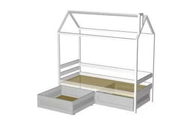 Ящик для детской кровати RooRoom яв-33С Серый