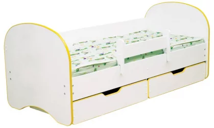 Кровать детская Радуга с 2-мя ящиками 800*1900 Синий